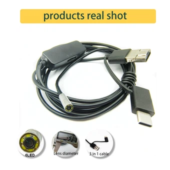 Outil d'inspection visuelle de sonde flexible